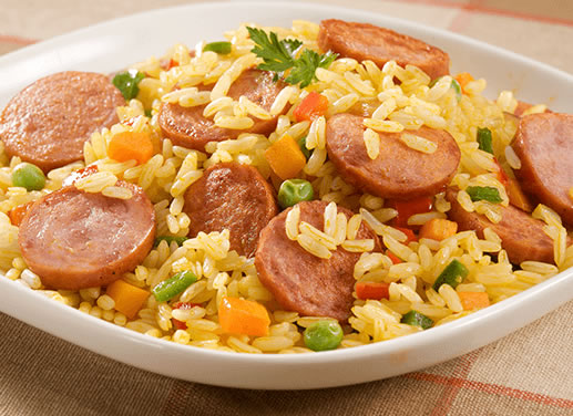 Receta de arroz con chorizo