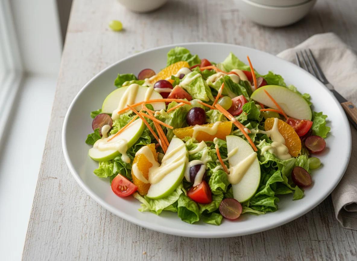 Ensalada picarona con frutas