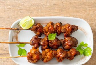 Receta de mollejitas asadas