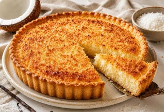 Receta de tarta de coco