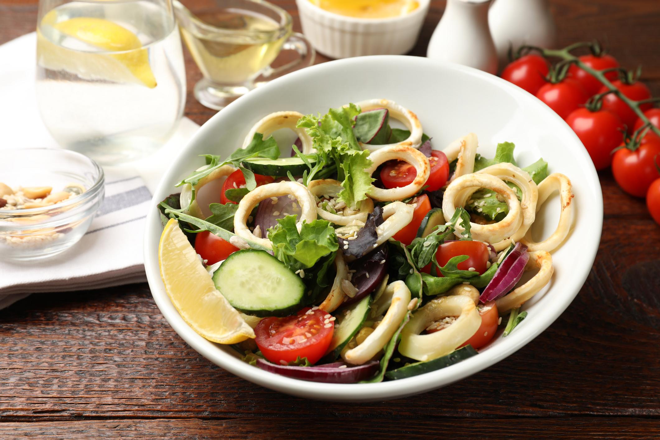 ensalada de calamares
