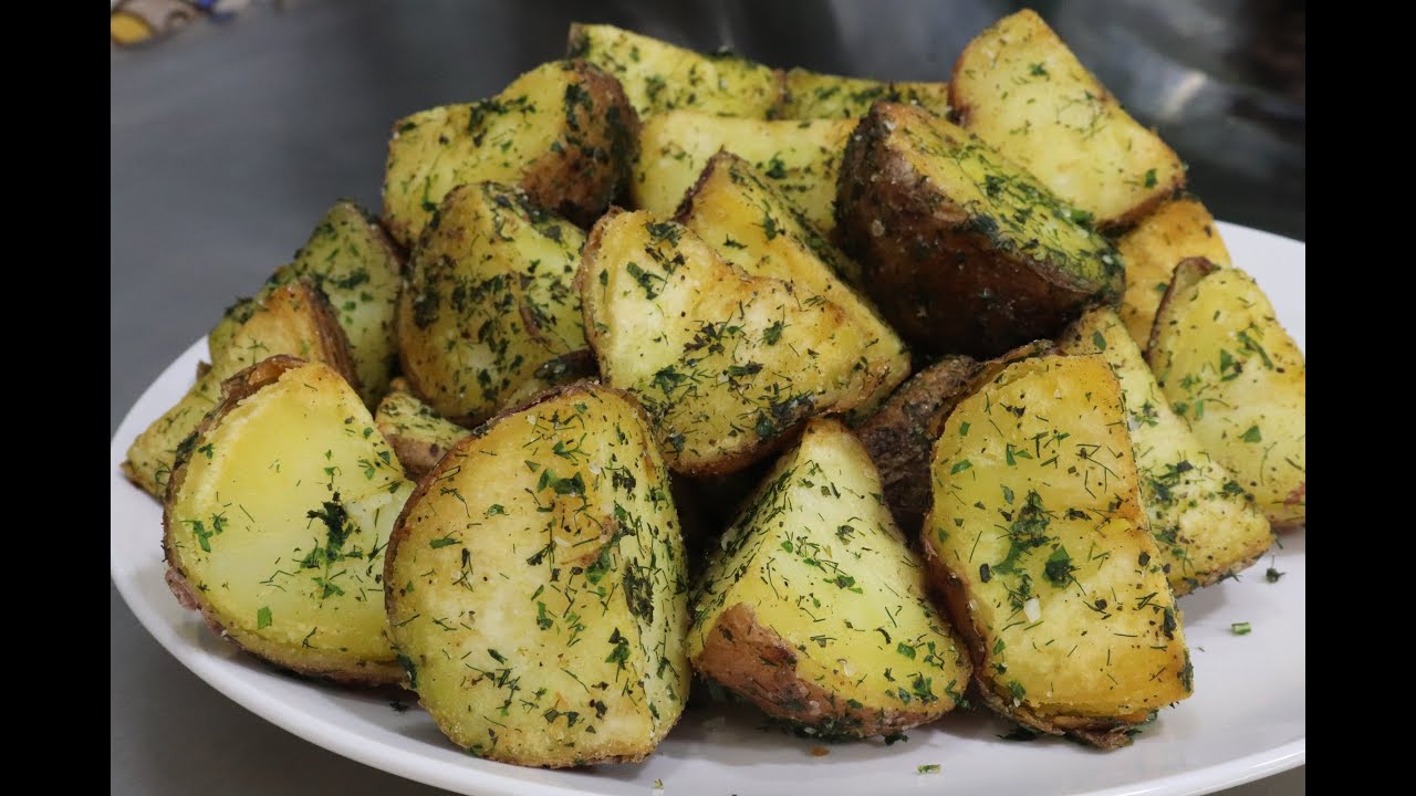 Receta de papas exquisitas alas finas hiervas