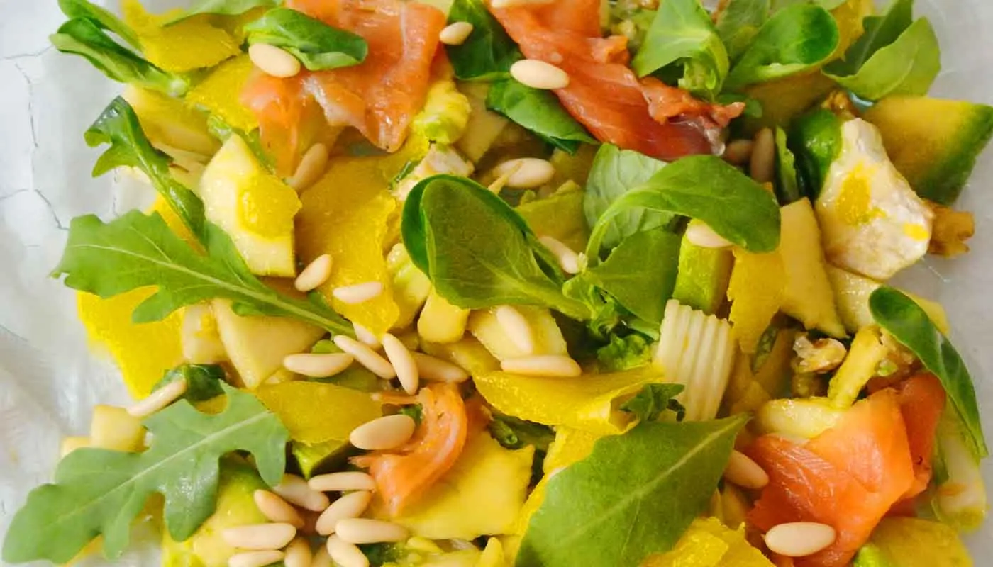 Receta de Ensalada exótica
