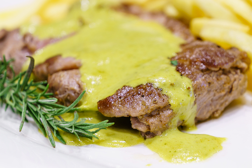 Receta de Ternera en salsa mostaza