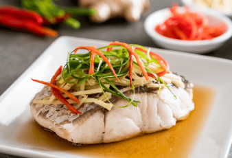 Receta de Pescado al vapor