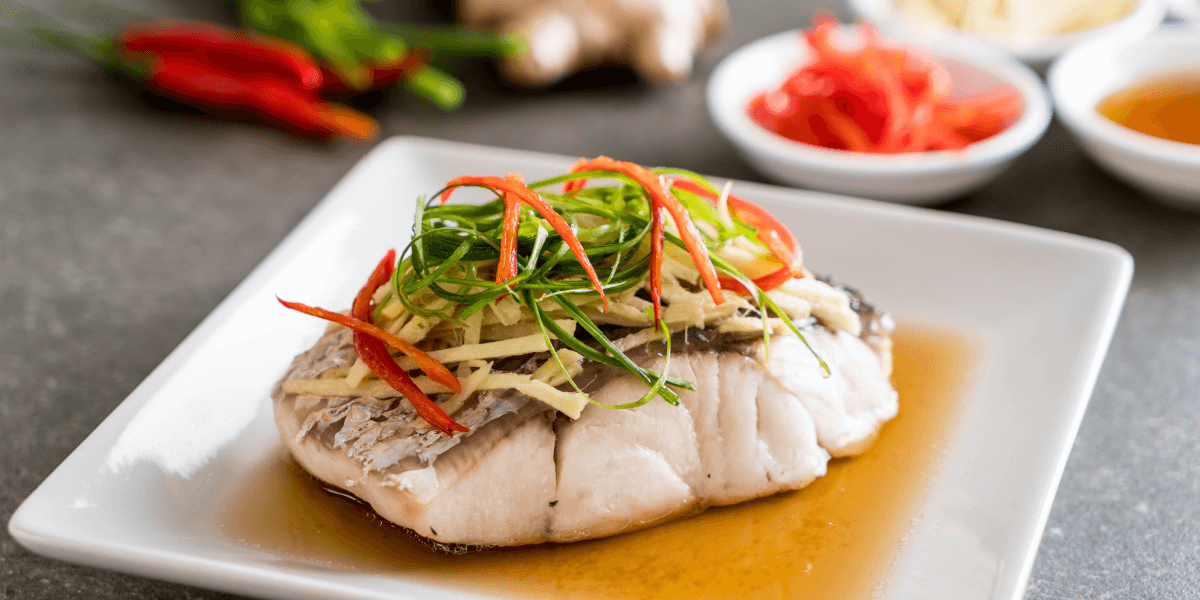 Receta de Pescado al vapor