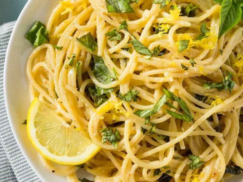 Receta de Spaghetti al limón