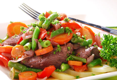 Receta de Carne con Verduras, Recetas de Cocina Gratis, Recetas de Comida