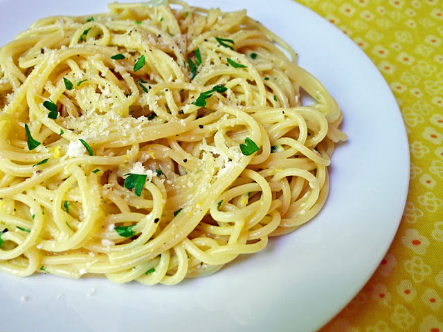 Receta de Spaghetti al Limon