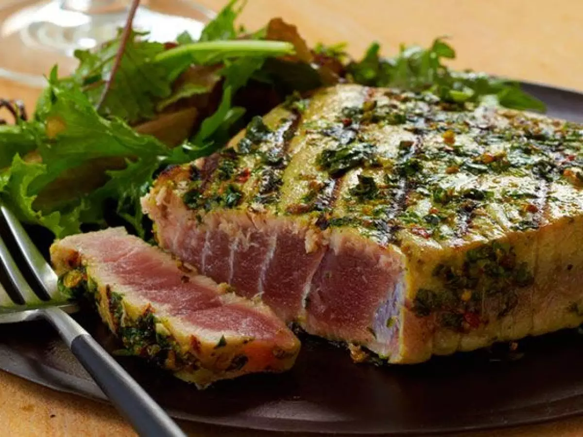 Receta de Atún con especies