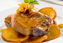 Receta de cerdo en salsa de naranja