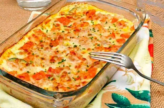 Receta de pastel de atún