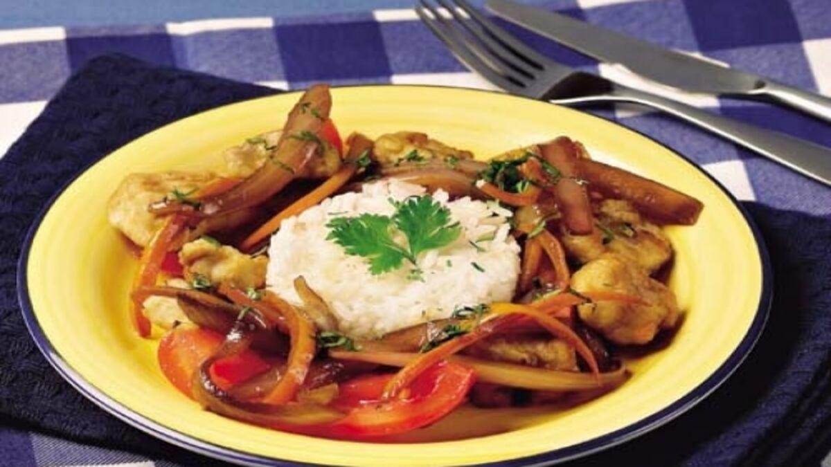 Receta de Pescado Toyo guisado
